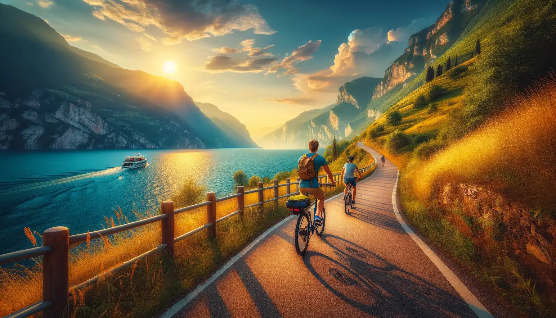 Fahrradtour rund um den Gardasee